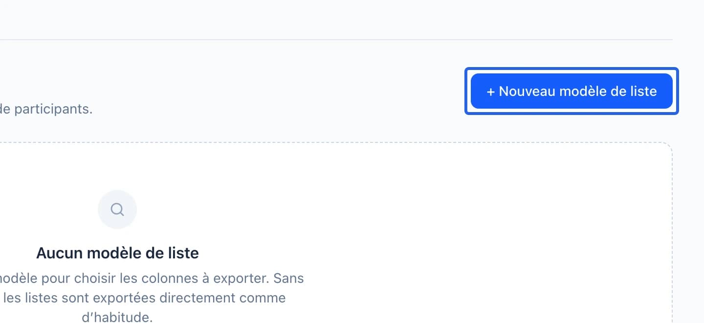 Capture : Créer un modèle réutilisable. Les cadres bleus indiquent les commandes décrites dans cette étape.