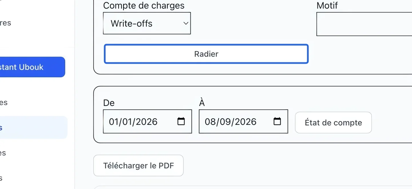Capture : Confirmer et vérifier l’ajustement. Les cadres bleus indiquent les commandes décrites dans cette étape.